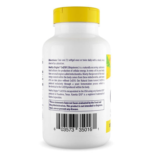 Healthy Origins CoQ10 100mg 60 Softgels | Premium Supplements at MYSUPPLEMENTSHOP