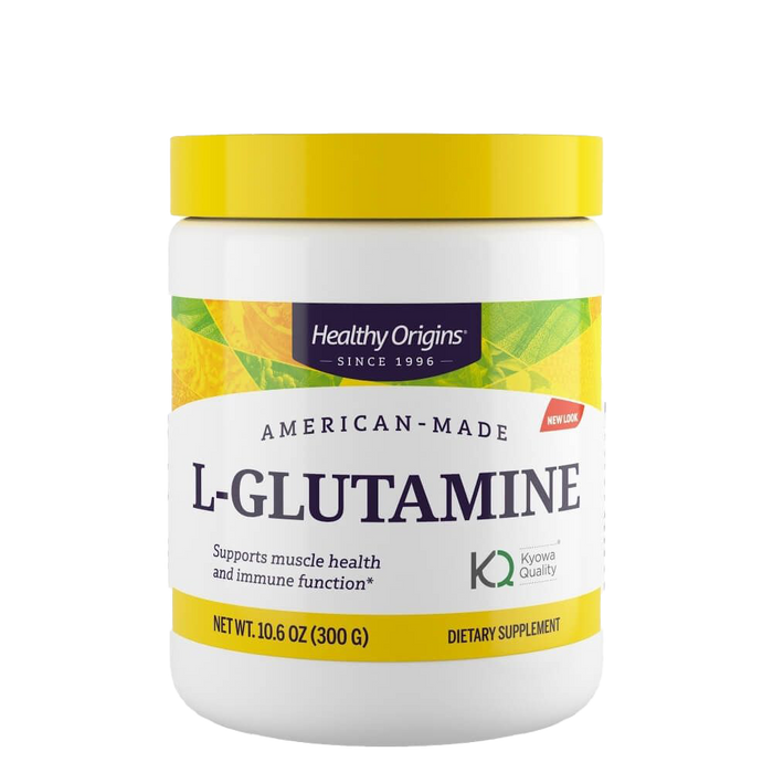 Healthy Origins L-Glutamine (American-Made) 10.6oz (300g)