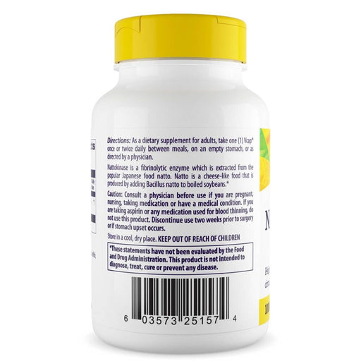 Healthy Origins Nattokinase 2000 FUs 60 Veg Capsules | Premium Supplements at MYSUPPLEMENTSHOP