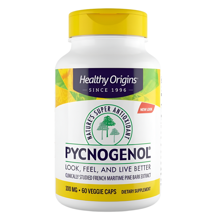 Healthy Origins Pycnogenol 100 mg 60 Veggie Capsules