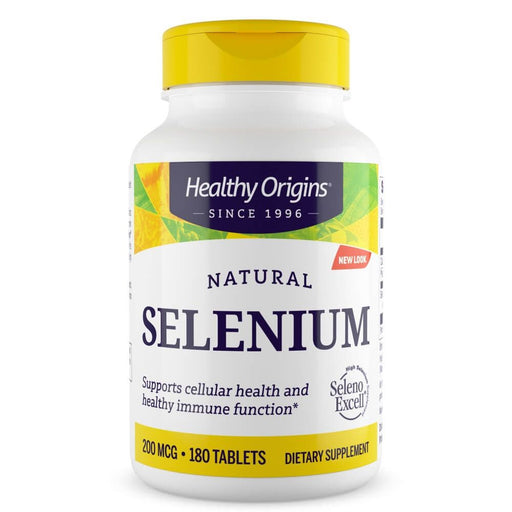 Healthy Origins Selenium 200mcg 180 Tablets | Premium Supplements at MYSUPPLEMENTSHOP