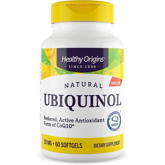 Healthy Origins Ubiquinol 50mg 60 Softgels - Cellular Health at MySupplementShop by Healthy Origins