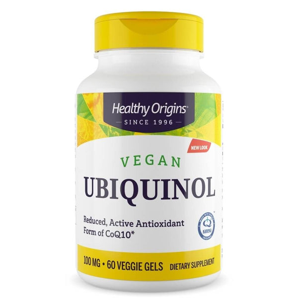 Healthy Origins Vegan Ubiquinol 100mg 60 Softgels - Cellular Health at MySupplementShop by Healthy Origins