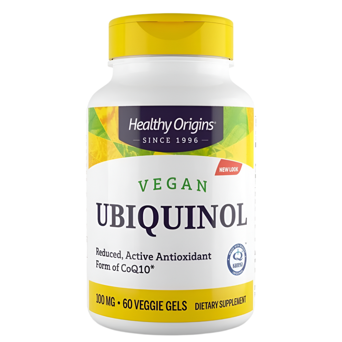 Healthy Origins Vegan Ubiquinol 100mg 60 Softgels