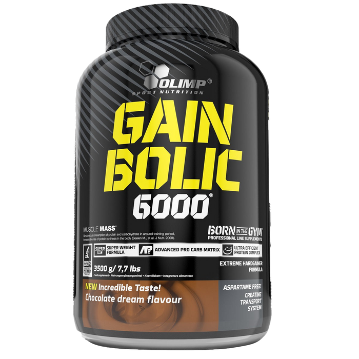 Olimp Nutrition Gain Bolic 6000, Strawberry - 3500 grams