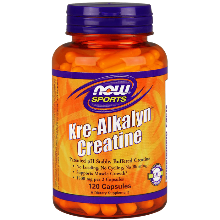 NOW Foods Kre-Alkalyn Creatine 120 Capsules