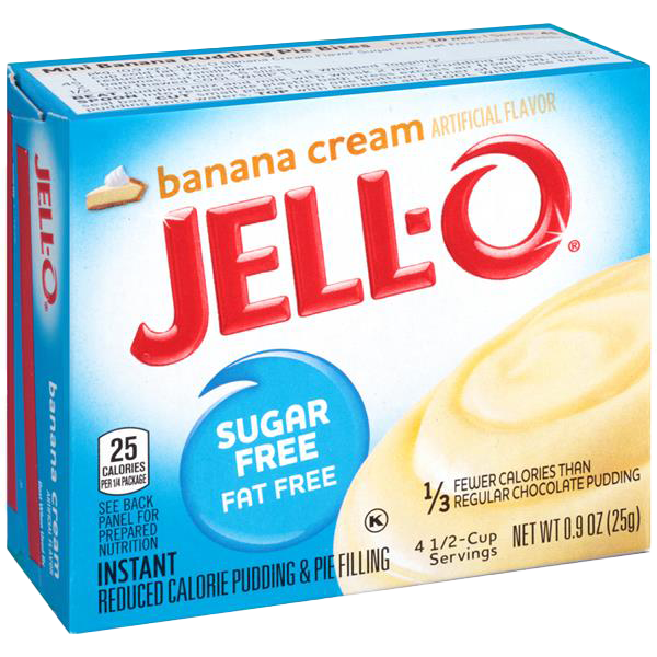 Jell-O Instant Pudding & Pie Filling Sugar Free