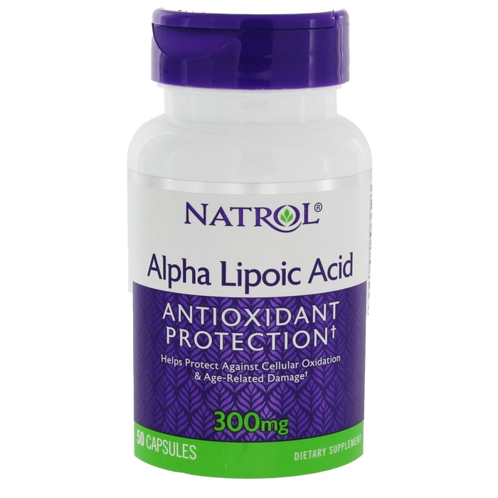 Natrol Alpha Lipoic Acid, 300mg - 50 caps