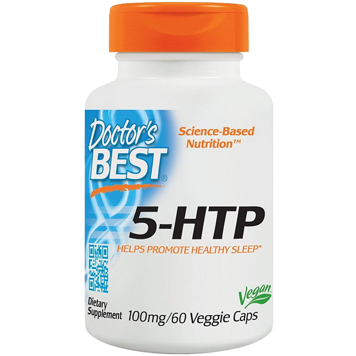 Doctor's Best 5-HTP, 100mg - 60 vcaps