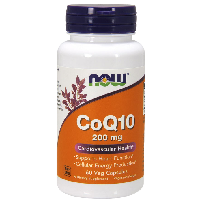 NOW Foods CoQ10, 200mg - 60 vcaps