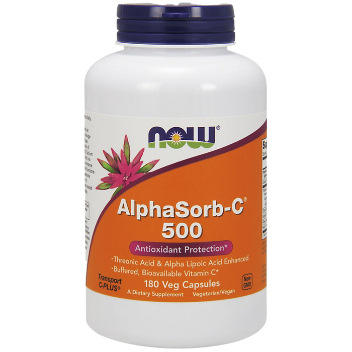 NOW Foods AlphaSorb-C, 500mg - 180 vcaps