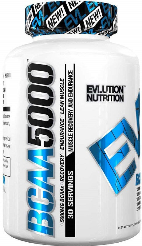 EVLution Nutrition BCAA 5000 240 caps at the cheapest price at MYSUPPLEMENTSHOP.co.uk
