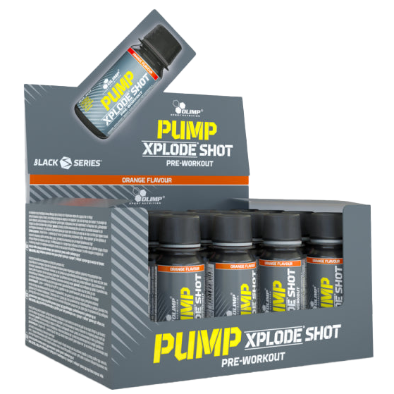 Olimp Nutrition Pump Xplode Shot, Fruit Punch - 20 x 60 ml.