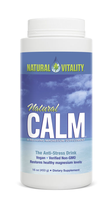 Natural Calm - Unflavored - 453g | High-Quality Magnesium | MySupplementShop.co.uk