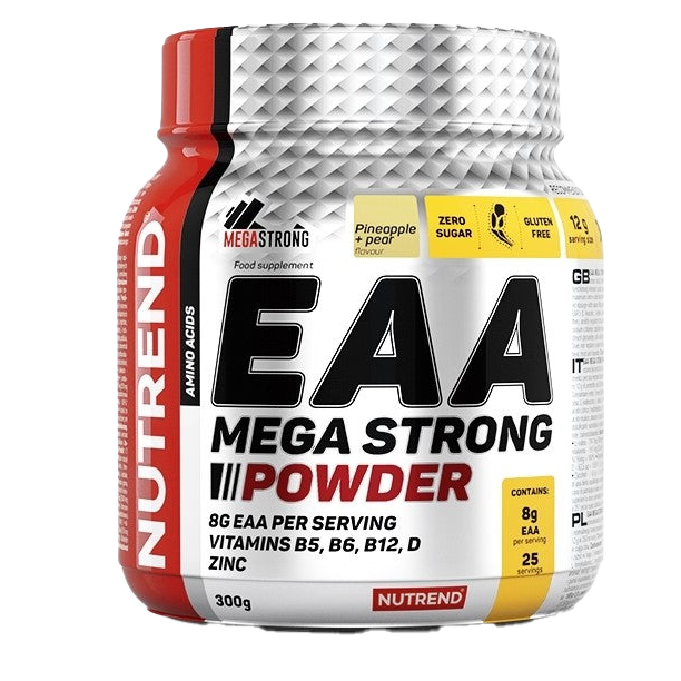 Nutrend EAA Mega Strong Powder, Pineapple + Pear - 300 grams