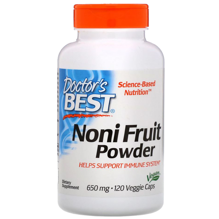 Doctor's Best Noni Fruit Powder, 650mg - 120 vcaps