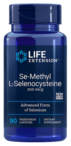 Life Extension Se-Methyl L-Selenocysteine, 200mcg - 90 vcaps