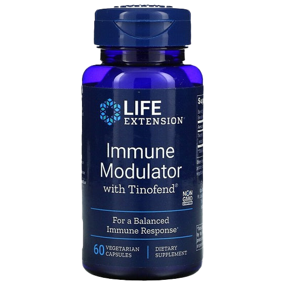 Life Extension Immune Modulator with Tinofend - 60 vcaps