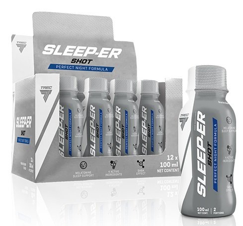 Trec Nutrition Sleep-Er Shot, Pear Cherry - 12 x 100ml Best Value Sports Supplements at MYSUPPLEMENTSHOP.co.uk