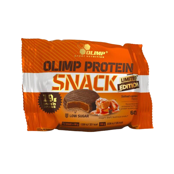 Olimp Nutrition Protein Snack, Salted Caramel (Limited Edition) - 12 x 60g