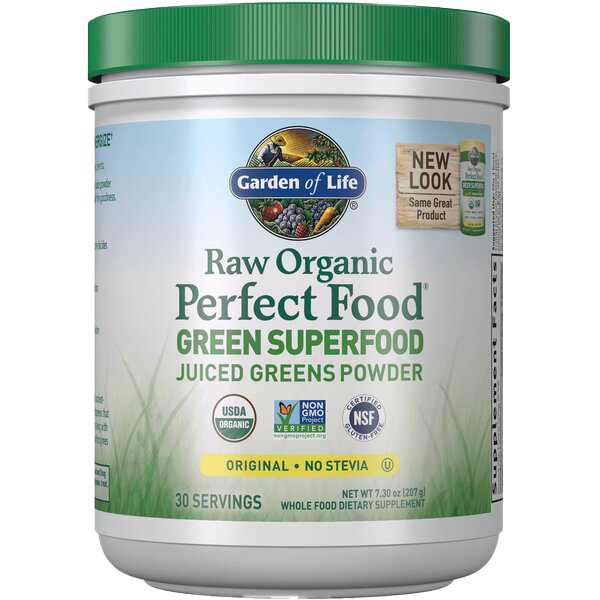 Garden of Life Raw Organic Perfect Food Green Superfood, Original - 207g