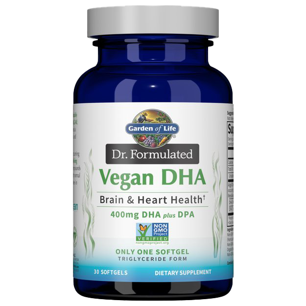 Garden of Life Dr. Formulated Vegan DHA - 30 softgels