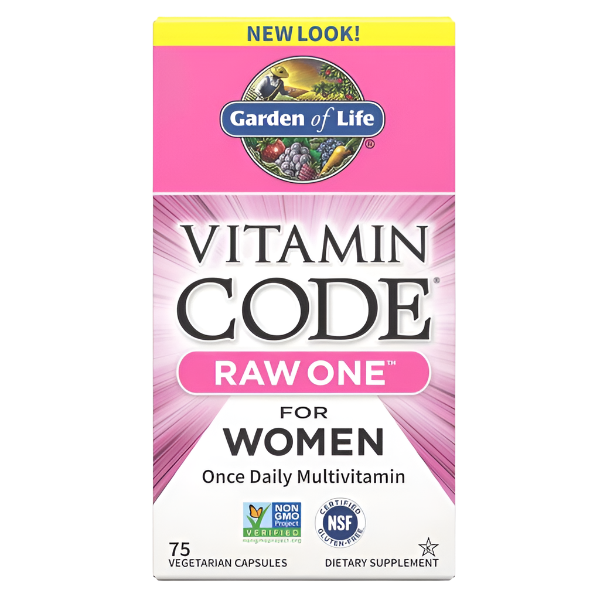 Garden of Life Vitamin Code RAW ONE for Women - 75 vcaps