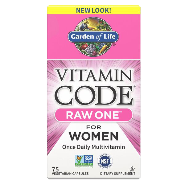 Garden of Life Vitamin Code RAW ONE for Women - 75 vcaps