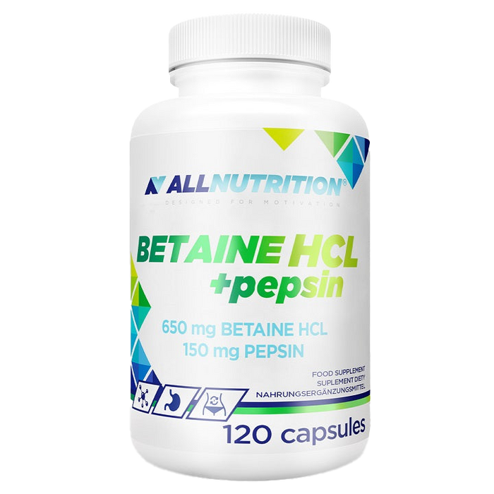 Allnutrition Betaine HCl + Pepsin - 120 caps