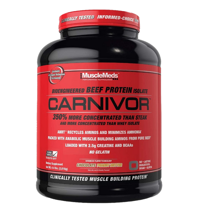 MuscleMeds Carnivor, Chocolate Peanut Butter - 2016 grams