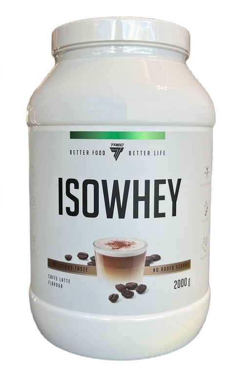 Trec Nutrition Isowhey Caffe Latte 2000g at the cheapest price at MYSUPPLEMENTSHOP.co.uk