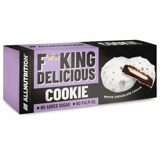 Allnutrition Fitking Delicious Cookie White Choco Cream 128g at the cheapest price at MYSUPPLEMENTSHOP.co.uk