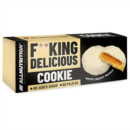 Allnutrition Fitking Delicious Cookie White Creamy Peanut 128g at the cheapest price at MYSUPPLEMENTSHOP.co.uk