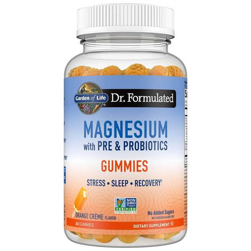 Dr. Formulated Magnesium with Pre & Probiotics Gummies, Orange Creme - 60 gummies at MySupplementShop.co.uk