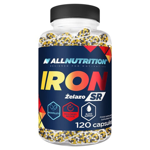 Allnutrition Iron SR - 120 caps: Extended Release, Essential Mineral | Premium Health Personal Care at MYSUPPLEMENTSHOP