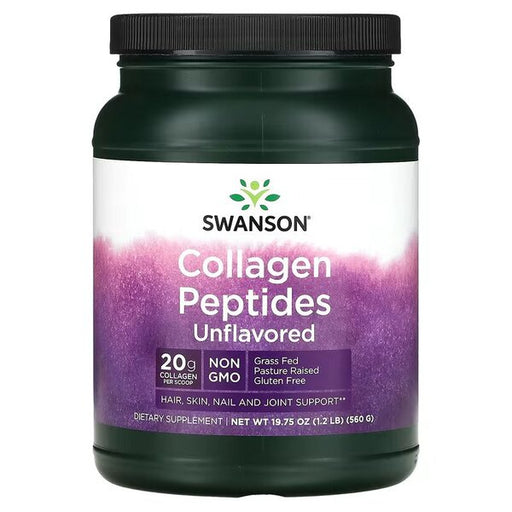 Swanson Collagen Peptides 560g for Skin Elasticity | Premium Nutritional Supplement at MYSUPPLEMENTSHOP