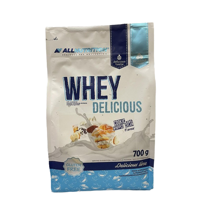 Allnutrition Whey Delicious, Cookie with Whipped Cream 700g