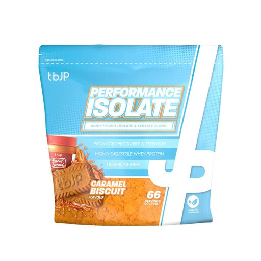 Trained by JP Performance Isolate, Caramel Biscuit 2000g - Protein at MySupplementShop by Trained by JP