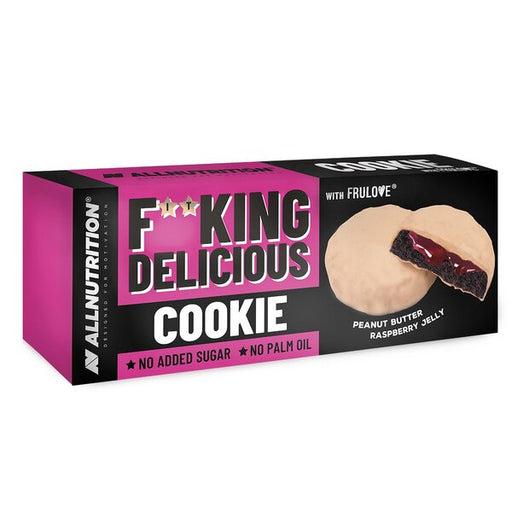 Allnutrition Fitking Delicious Cookie, Peanut Butter Raspberry Jelly - 128g