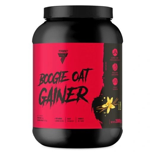 Trec Nutrition Boogie Oat Gainer, Vanilla - 2000g - Sports Supplements at MySupplementShop by Trec Nutrition