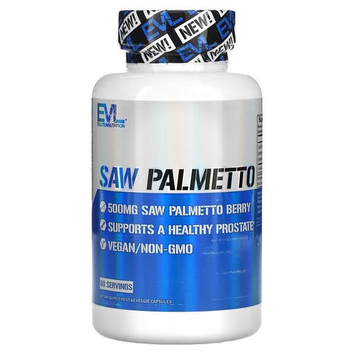 EVLution Nutrition Saw Palmetto - 60 vcaps - Sports Supplements at MySupplementShop by EVLution Nutrition