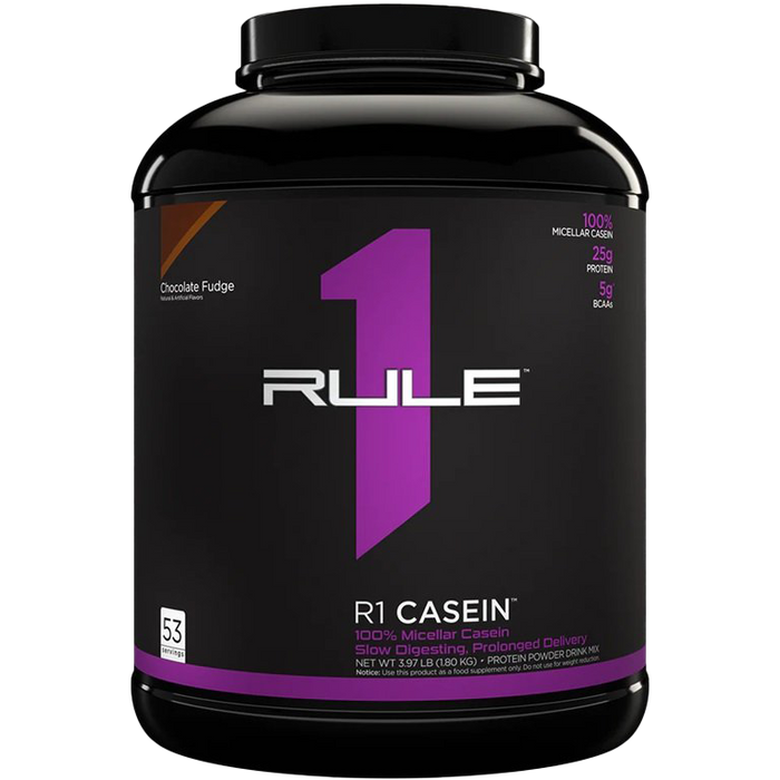 Rule One R1 Casein, Chocolate Fudge - 1800g