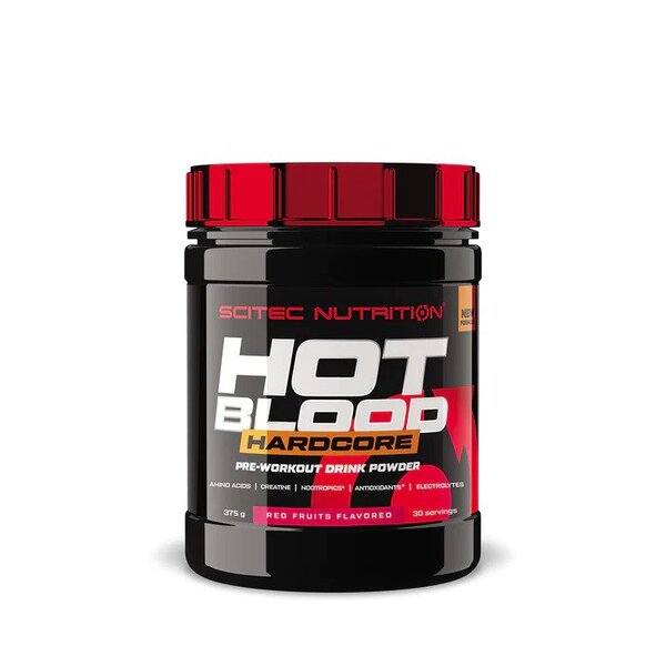 SciTec Hot Blood Hardcore, Red Fruits - Sports Supplements at MySupplementShop by SciTec