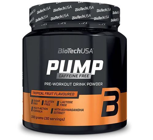 BioTechUSA Pump Caffeine Free, Lemon Ice Tea - Sports Supplements at MySupplementShop by BioTechUSA