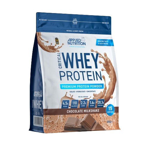 Critical Whey, Chocolate Milkshake - 450g | Premium Whey Proteins at MYSUPPLEMENTSHOP.co.uk