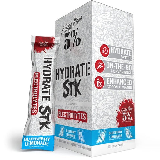 5% Nutrition Hydrate - Legendary Series Stick Packs, Blueberry Lemonade - 10 x 9g Best Value Sports Supplements at MYSUPPLEMENTSHOP.co.uk
