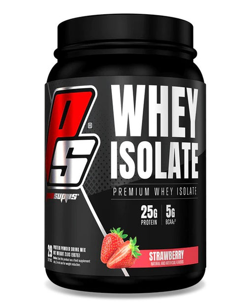 Pro Supps Whey Isolate - 907g - Strawberry - Sports Nutrition at MySupplementShop by Pro Supps