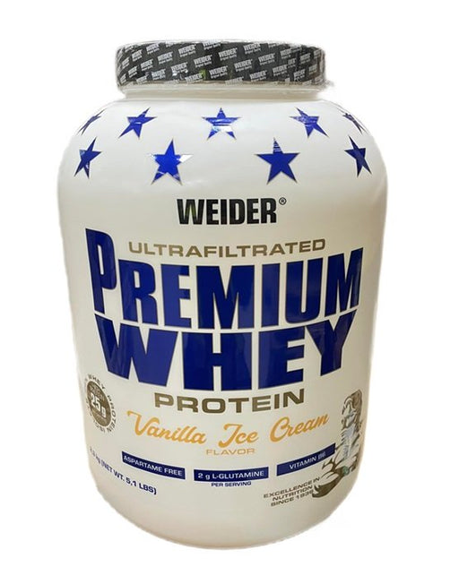 Weider Premium Whey, Vanilla Ice Cream - 2300g - Sports Nutrition at MySupplementShop by Weider