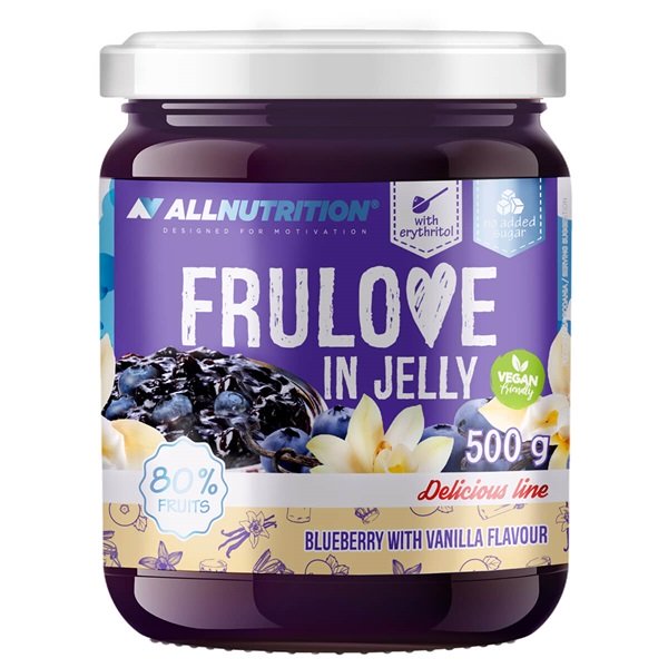 Allnutrition Frulove In Jelly, Blueberry with Vanilla - 500g