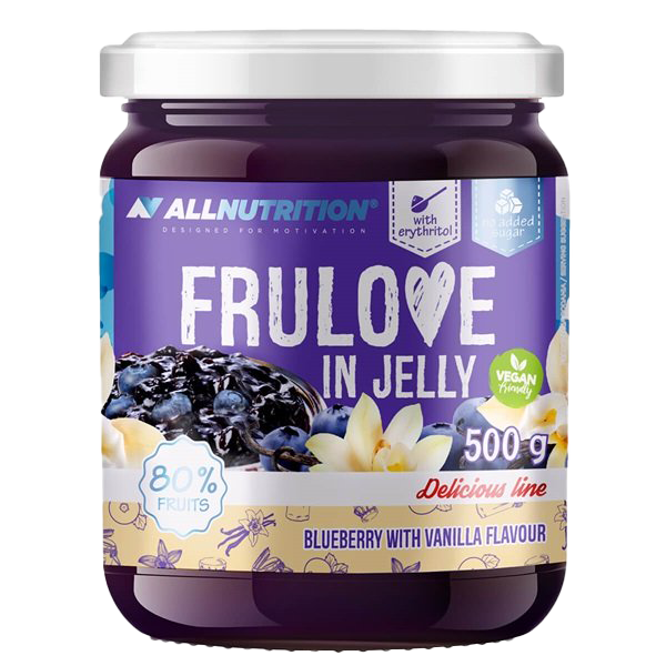 Allnutrition Frulove In Jelly, Blueberry with Vanilla - 500g